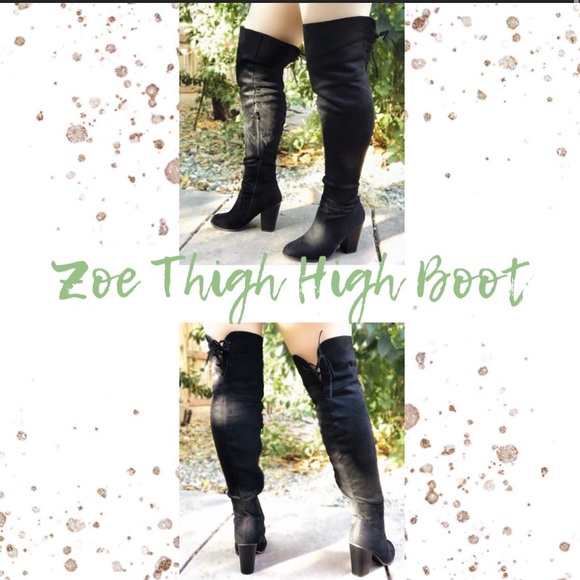 Zoe Over The Knee - Thigh High Boot - Picture 1 of 3
